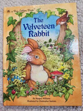 The Velveteen Rabbit Big Golden Book Margery Williams Hardcover 1990 Illustrated